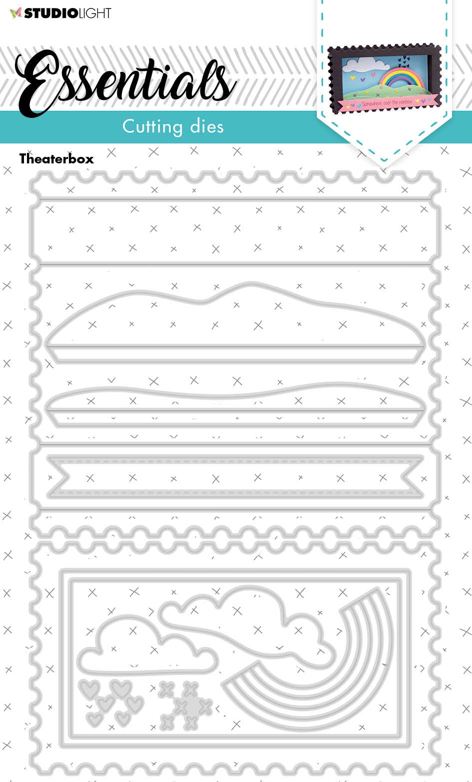 SL Cutting Die Theater Box Essentials 148x210x1mm 1 PC nr.115