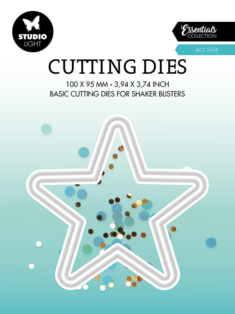 SL Cutting Dies Big Star Essentials 100x95x1mm 2 PC nr.452