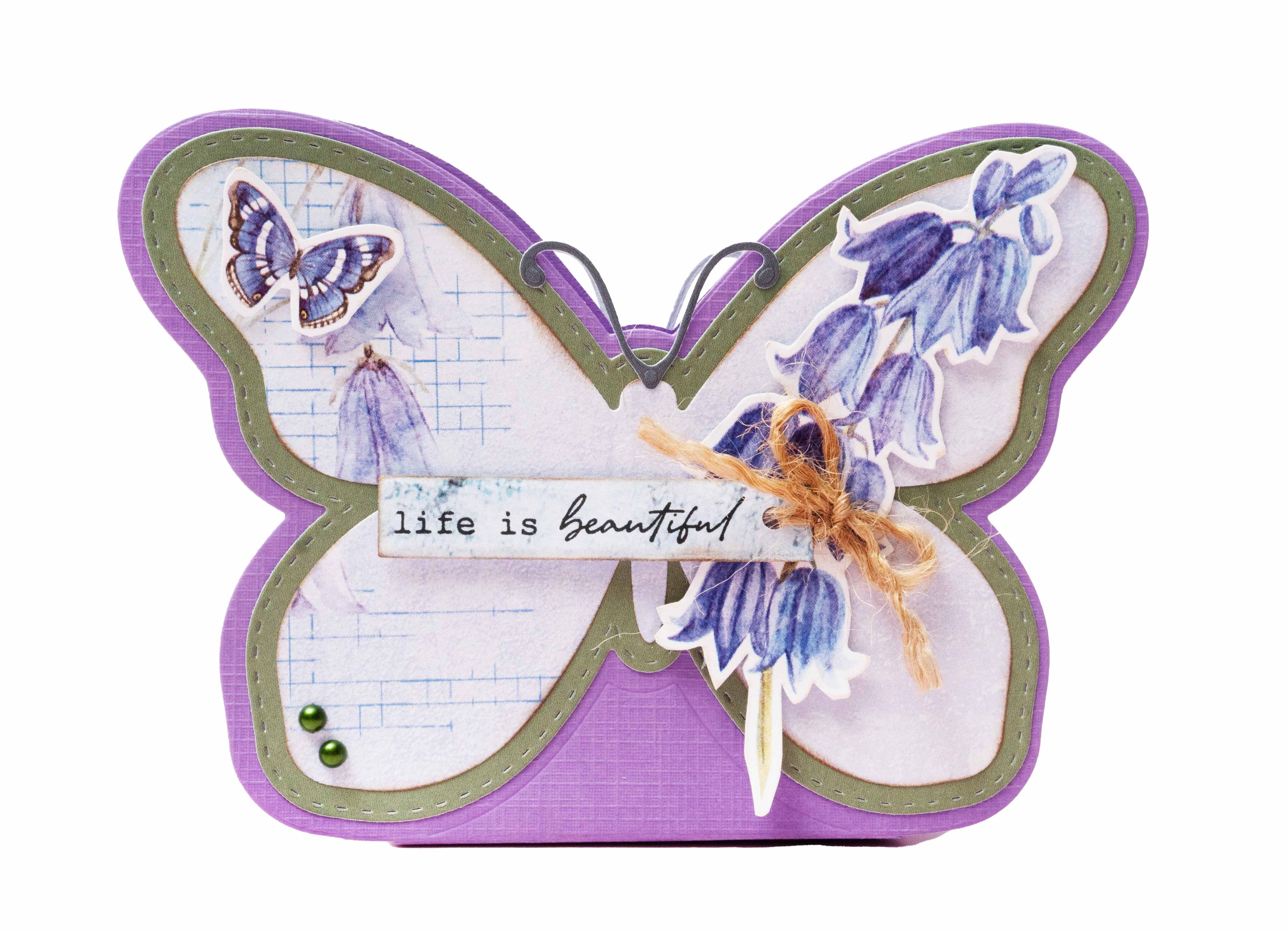 SL Cutting Die Butterfly Box Essentials 282x147x1mm 13 PC nr.499