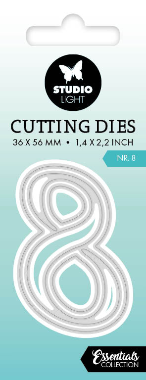SL Cutting Dies NR. 8 Essentials 36x56x1mm 2 PC nr.752