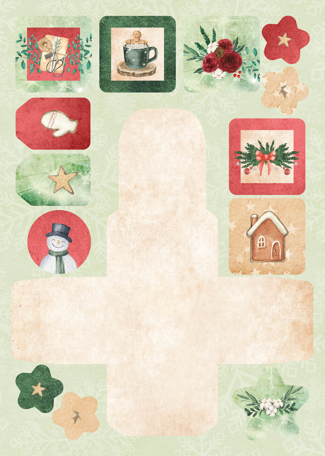 SL Die Cut Block Advent Calendar Christmas At Home Essentials 294x210x7mm 27 SH nr.28