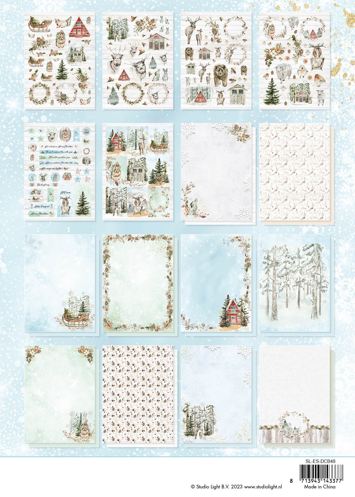 SL DIY Block Christmas Essentials 294x210x9mm 32 SH nr.48