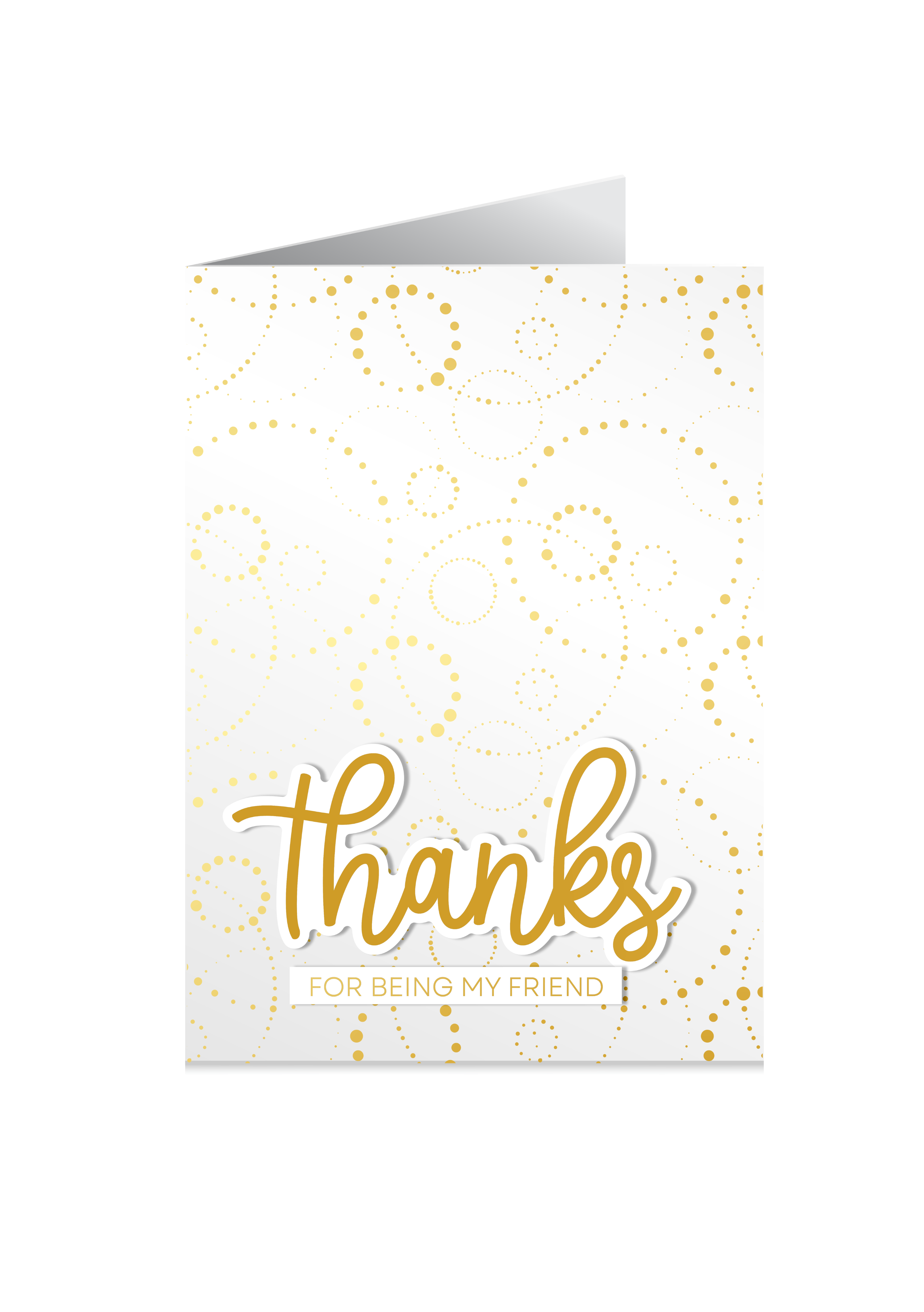 SL Foiled Cards Folded Cards Gold Foil Essentials 146x228x6mm 24 PC nr.35