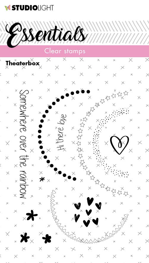 SL Clear Stamp Theater Box Essentials 74x100x4mm 1 PC nr.144