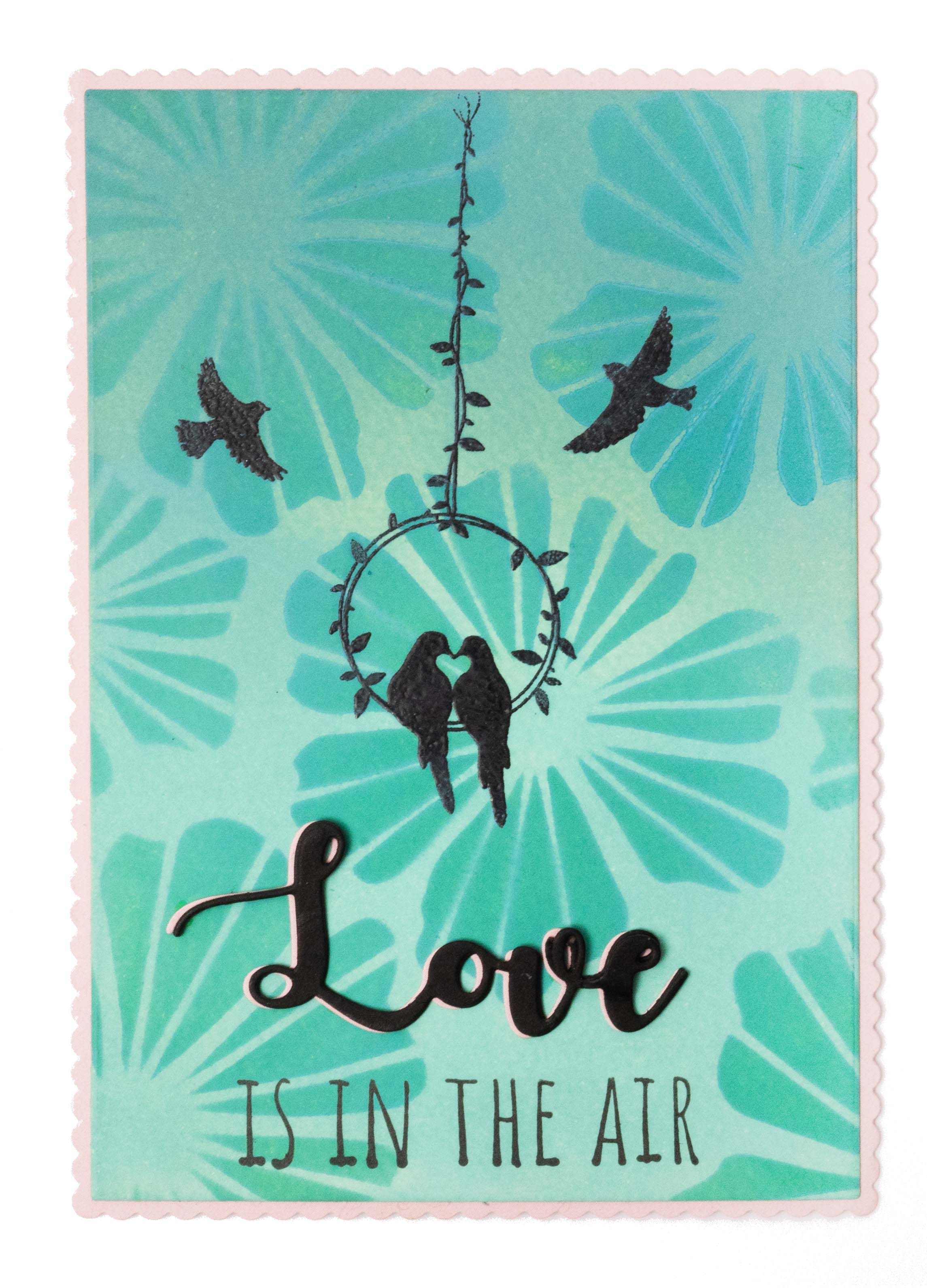 SL Clear Stamp Love Bird Essentials 62x93x3mm 5 PC nr.385