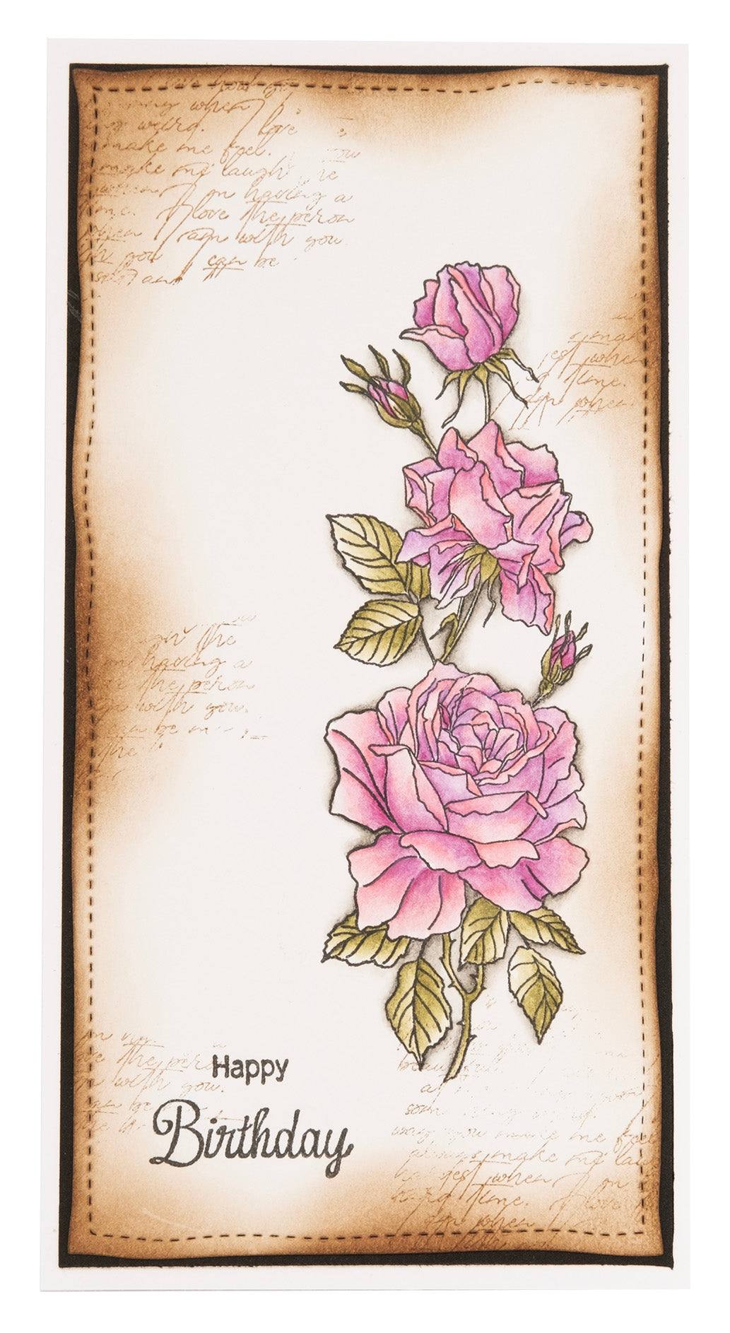 SL Clear Stamp Roses Essentials 46,2x142x3mm 1 PC nr.587