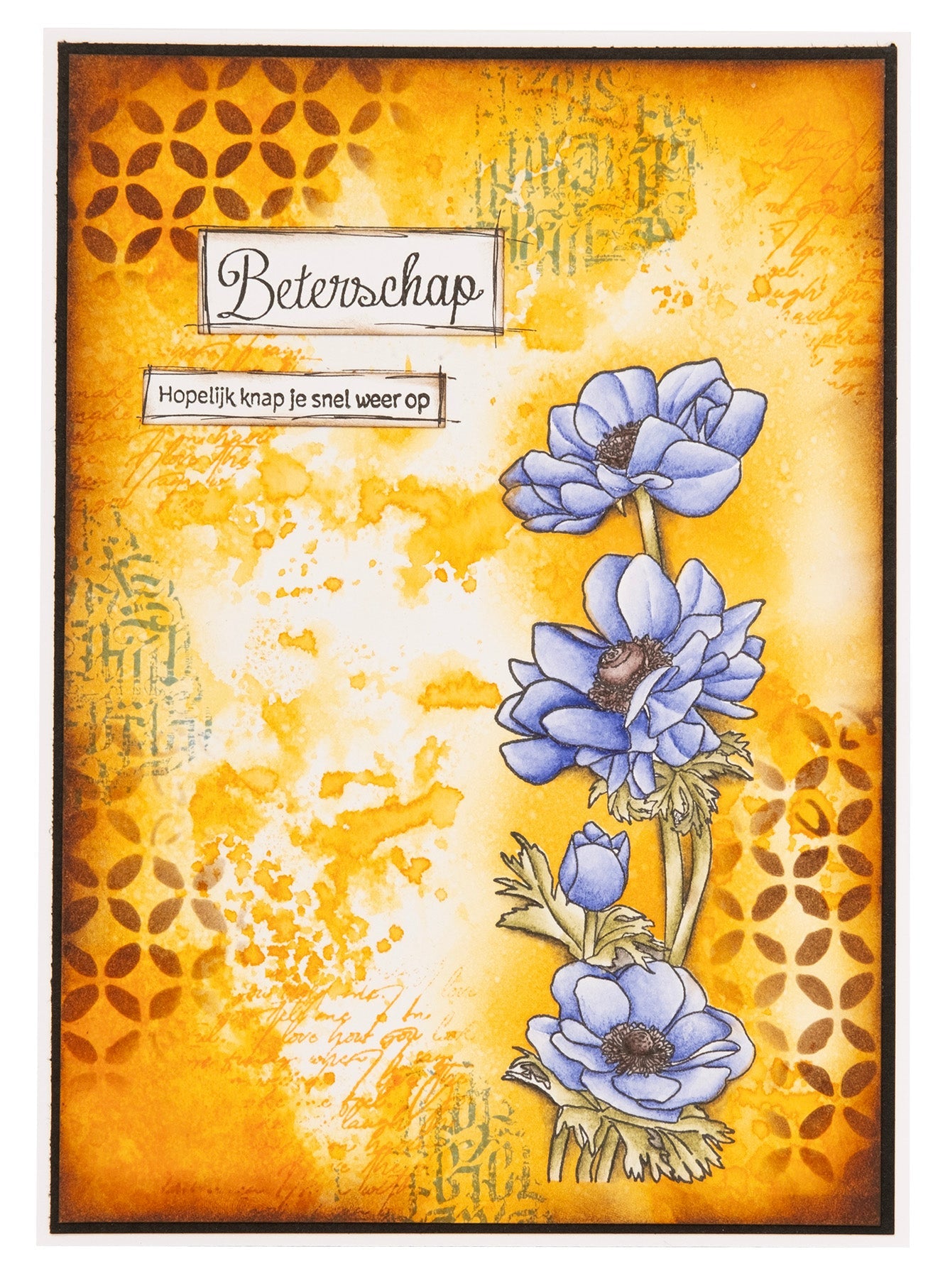 SL Clear Stamp Anemone Essentials 46,2x142x3mm 1 PC nr.588