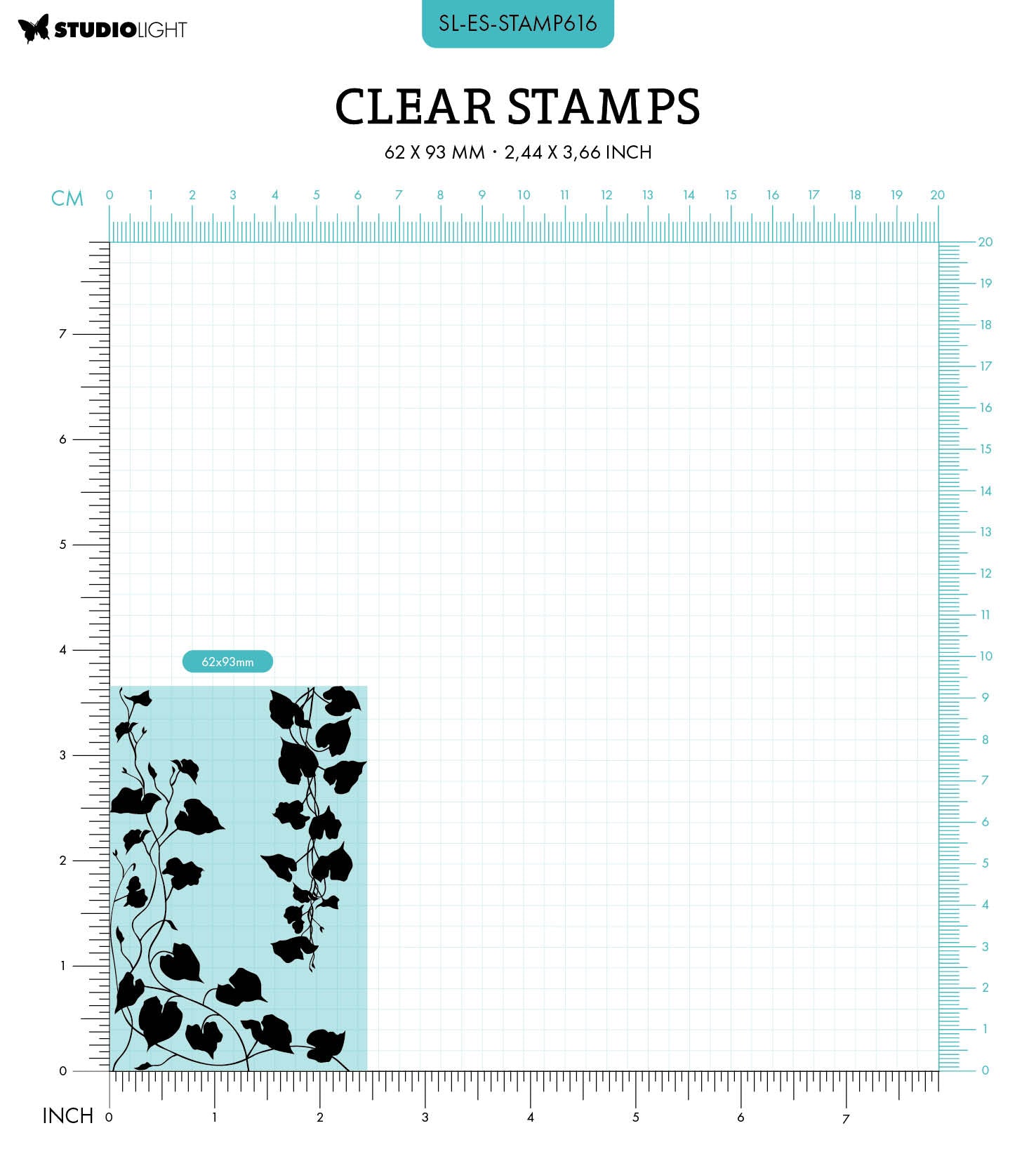 SL Clear Stamp Ivy Essentials 2 PC