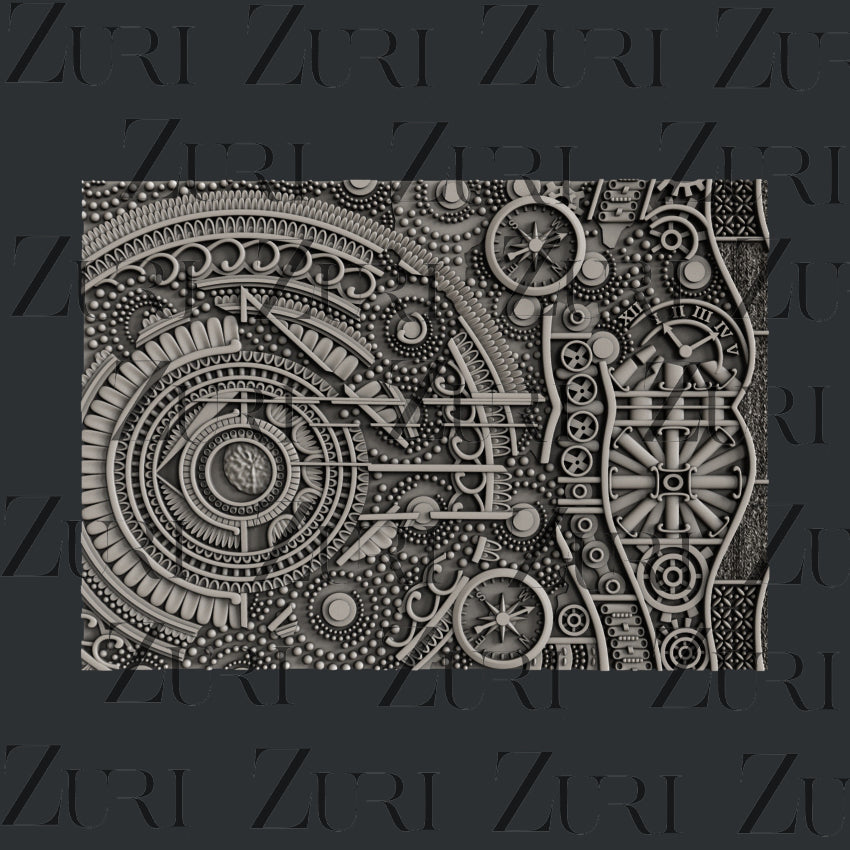Zuri Designs Steampunk Texture Sheet