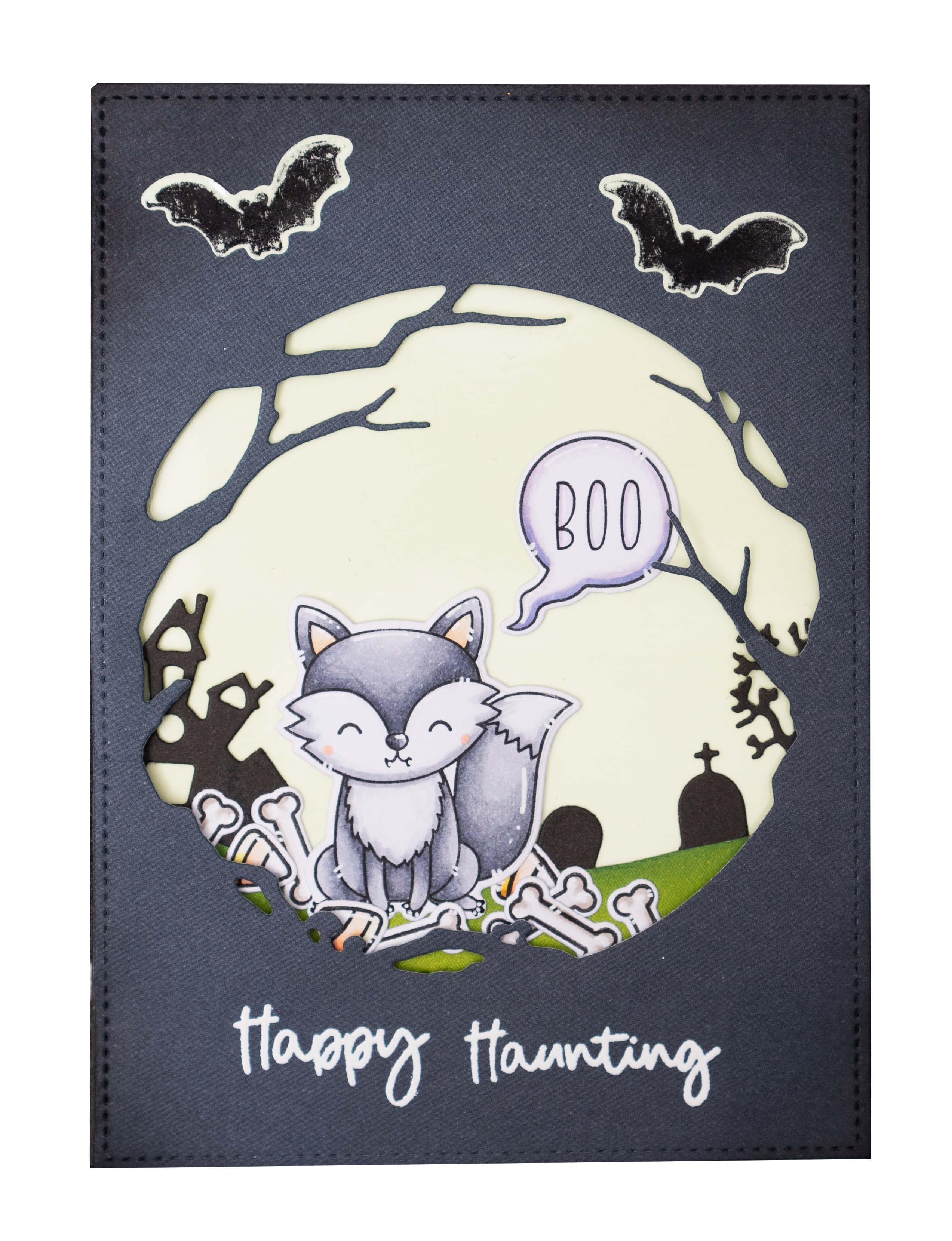 SS Cutting Die Border Graveyard Sweet Stories Essentials 56x143x1mm 1 PC nr.400