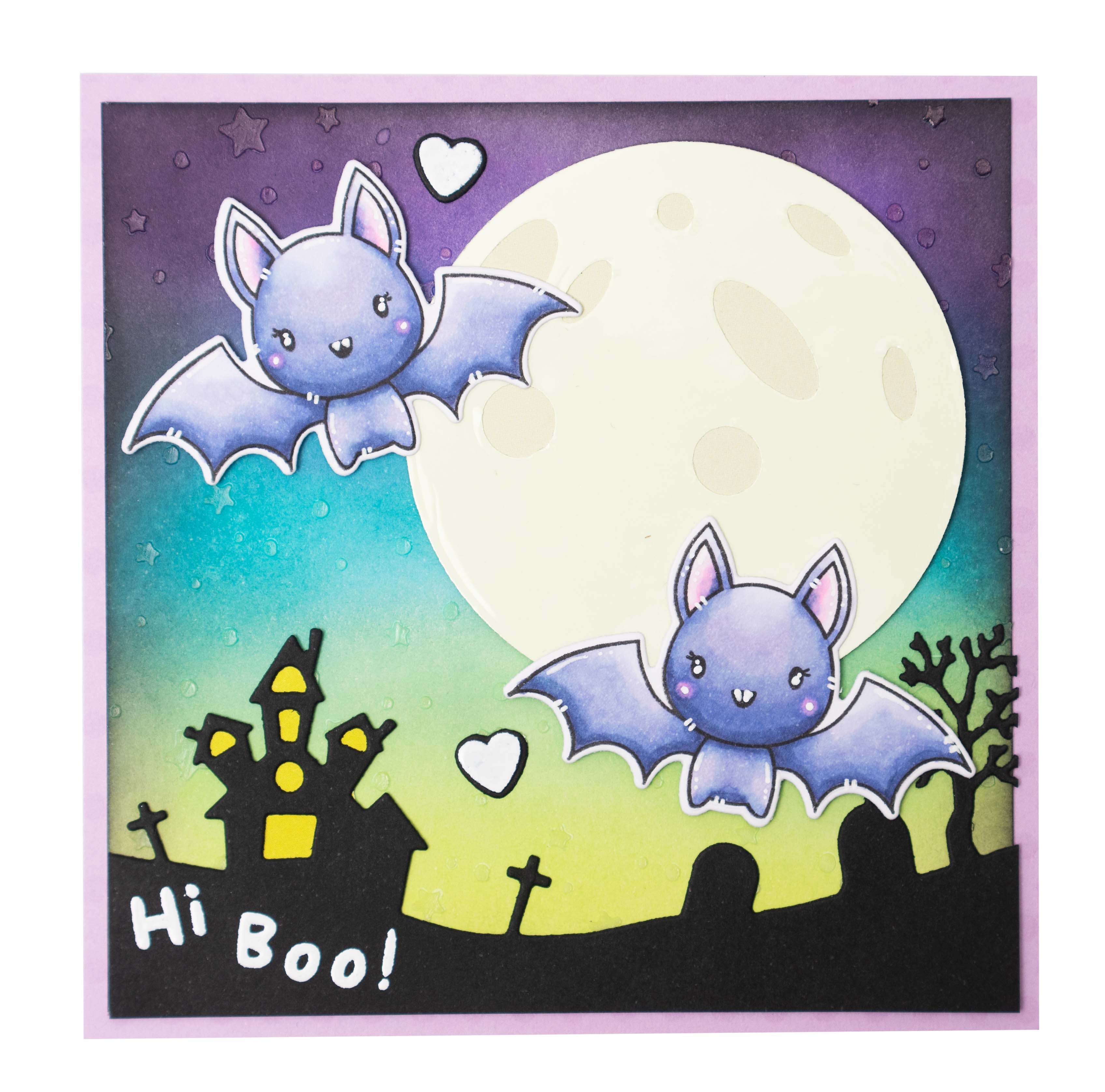 SS Cutting Die Boo! Sweet Stories 108x165x1mm 11 PC nr.399