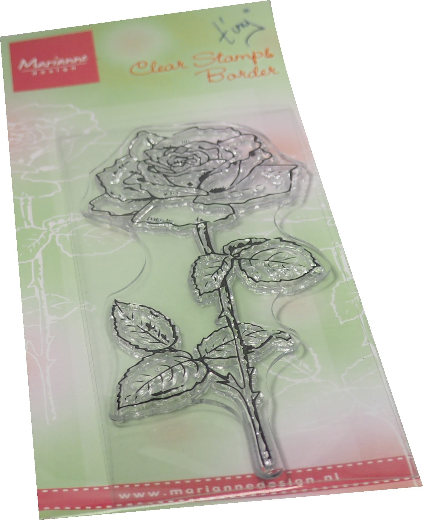 Marianne Design Clear Stamp - Tiny's Borders - Rose
