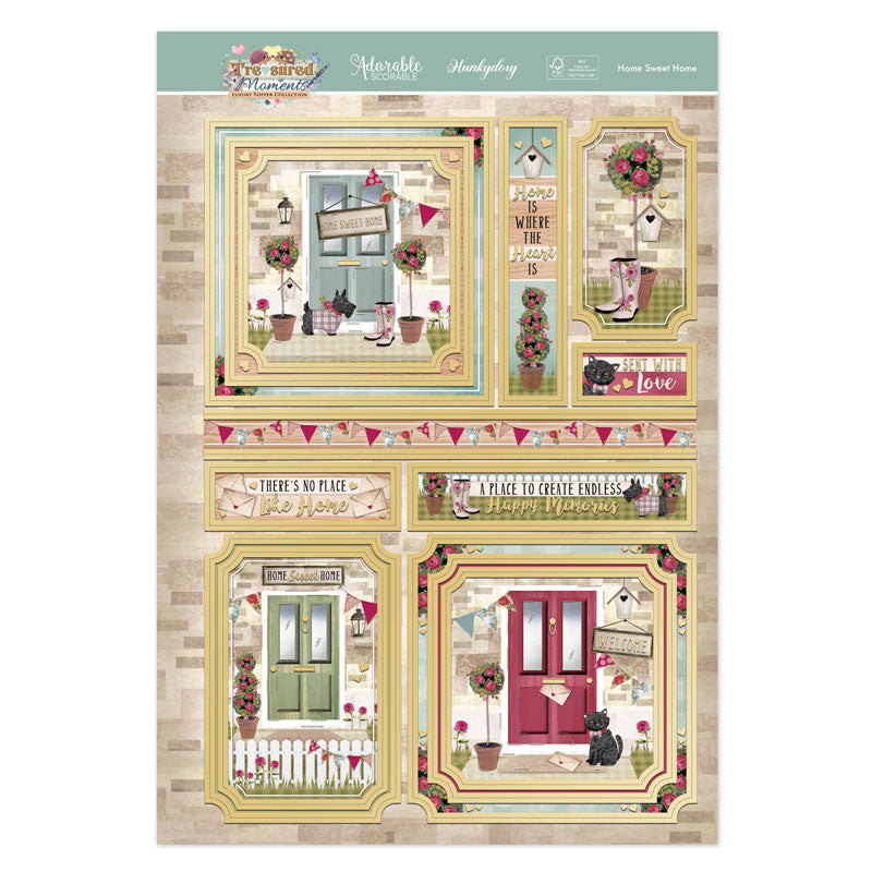 Home Sweet Home Luxury Topper Set