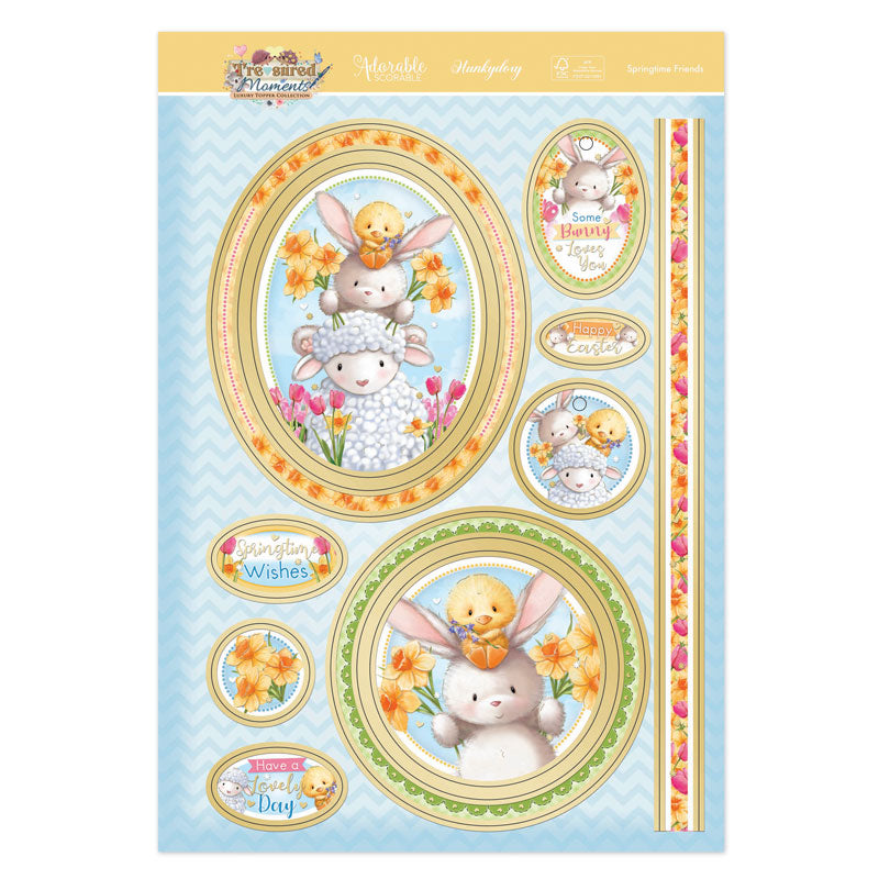 Springtime Friends Luxury Topper Set