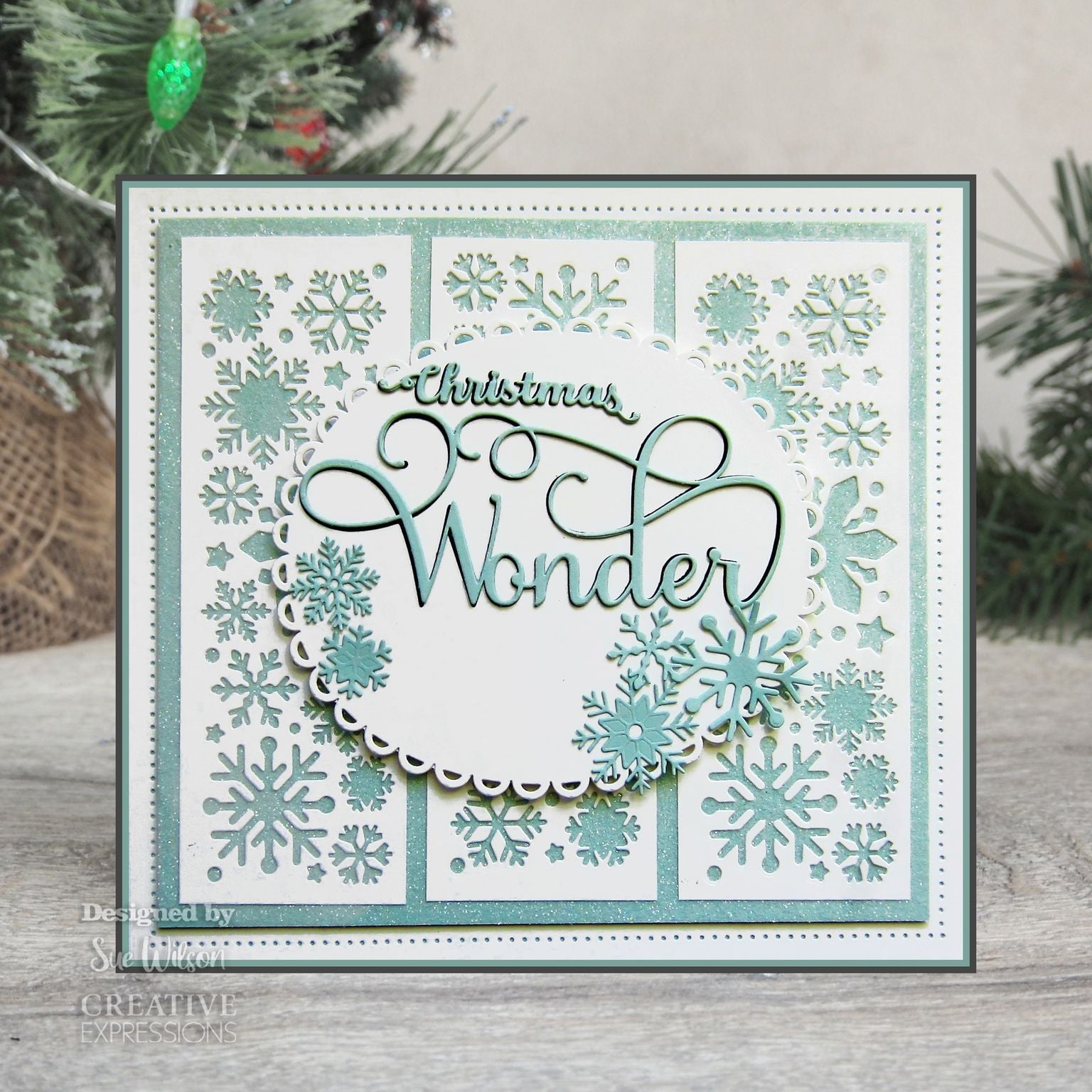 Creative Expressions Sue Wilson Festive Snowflake Panel Craft Die