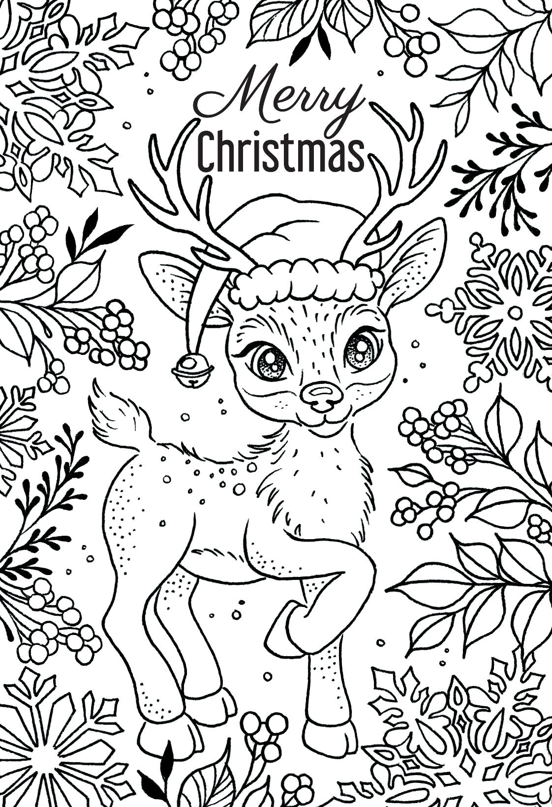 Creative Expressions Designer Boutique Doe A Deer 6 in x 4 in Clear Stamp Set