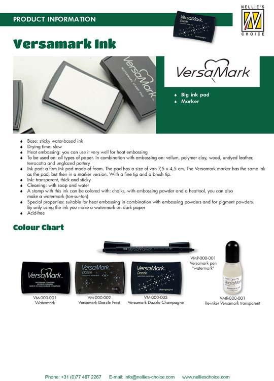 Versa Ink Pads Stamp Ink Versa Pads Pink Ink Pad, Purples Inks Craft Inks  Versa Color Ink Colour Ink Pads for Stamping -  Israel