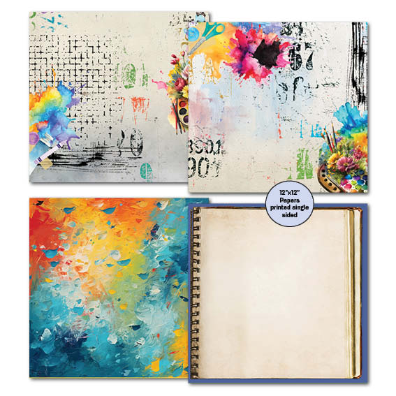 3Quarter Designs Craft Life 12x12 Scrapbook Mini Collection