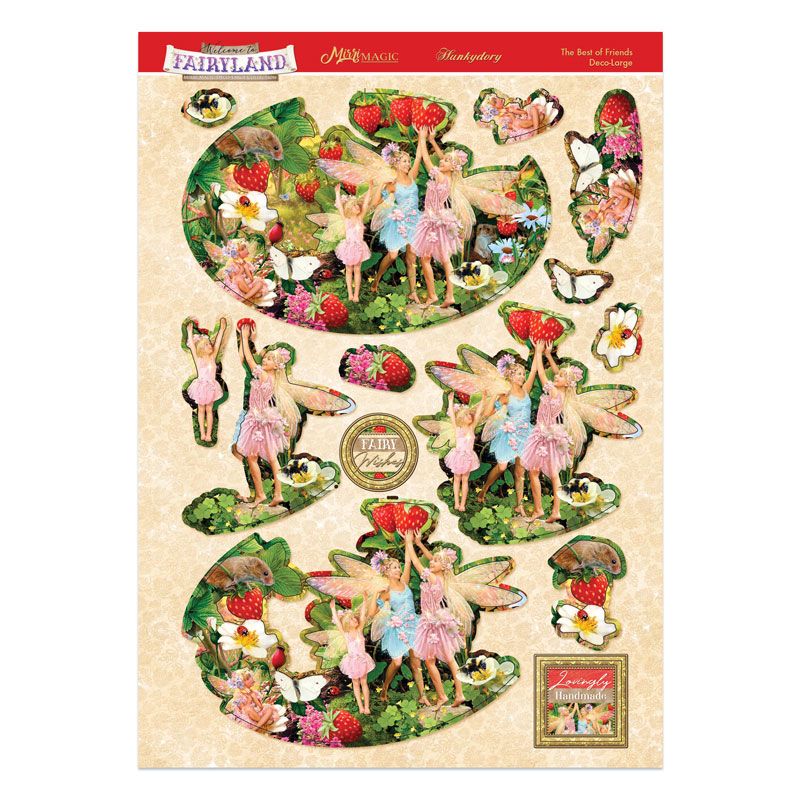 Welcome to Fairyland Mirri Magic Deco-Large Set - The Best of Friends