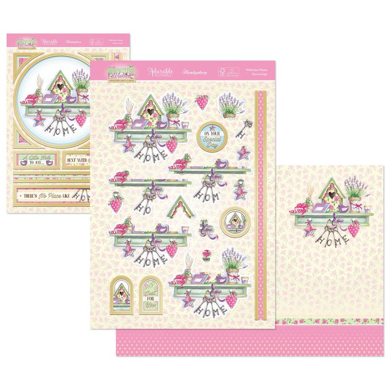 Springtime WIshes Deco-Large - Welcome Home