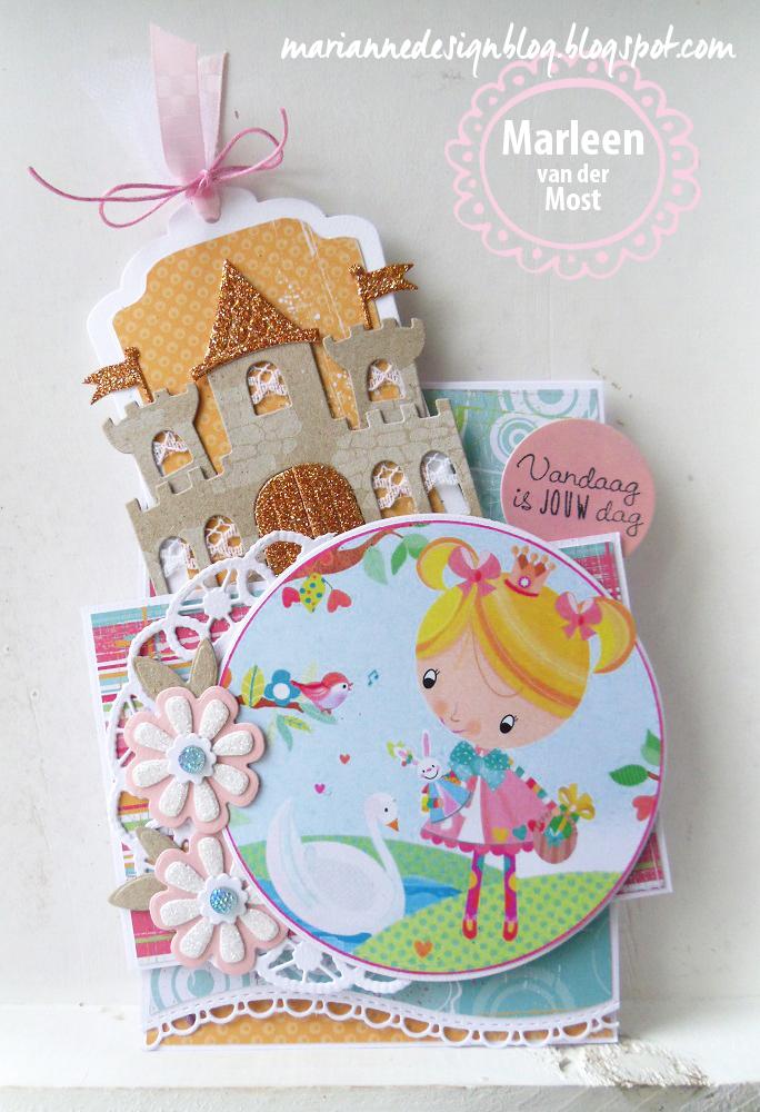 Marianne Design: Collectables Die & Stamp Set - Castle