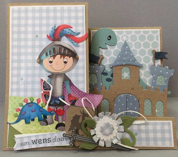 Marianne Design: Collectables Die & Stamp Set - Castle