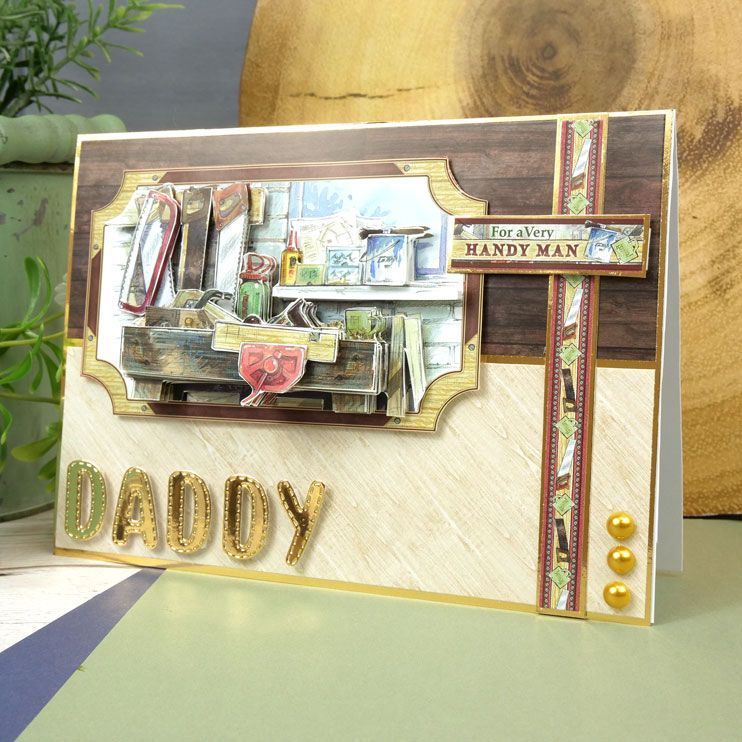 Hobbies For Him Decoupage Book