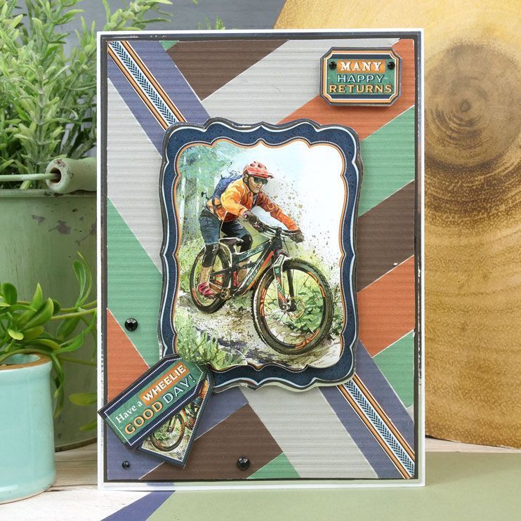 Hobbies For Him Decoupage Book