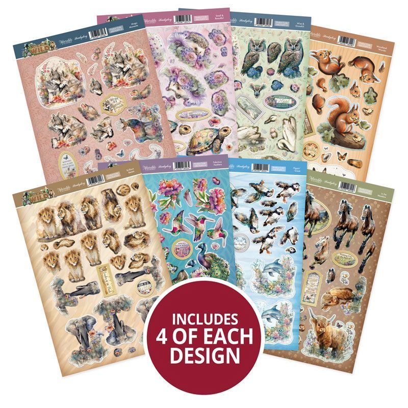 Call Of The Wild Decoupage Topper Collection