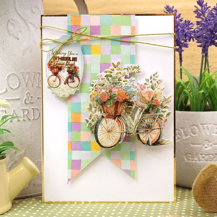 Amongst The Flowers Decoupage Topper Collection