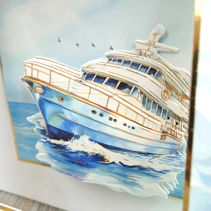 By Land, Sea And Air Decoupage Topper Collection