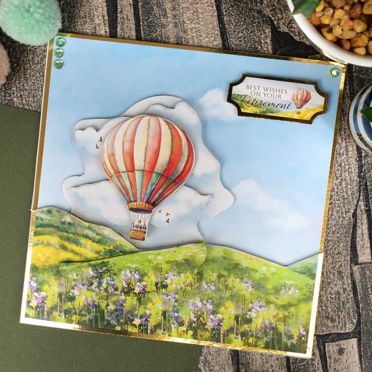 By Land, Sea And Air Decoupage Topper Collection