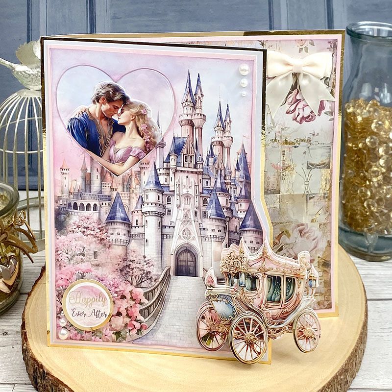 Happily Ever After Decoupage Topper Sheet