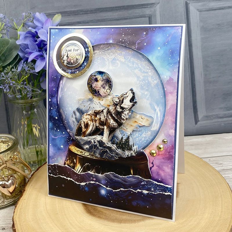 Mystic Moonlight Decoupage Topper Sheet