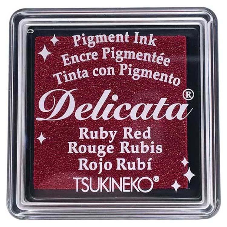 Delicata Ink Pad Ruby Red