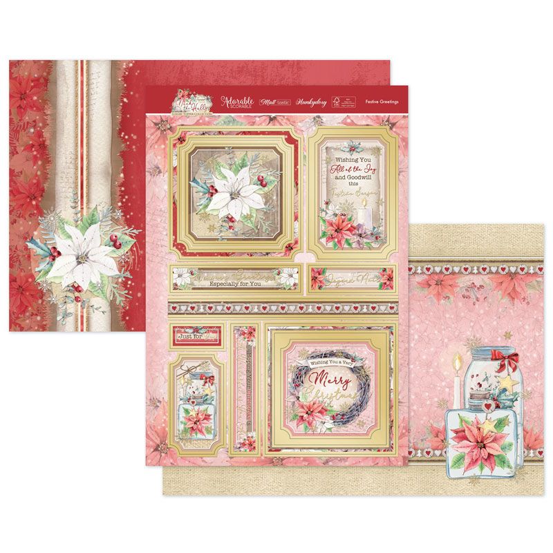 Festive Greetings Luxury Topper Set