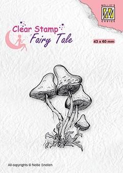 Clear Stamp Fairy Tale Mushrooms