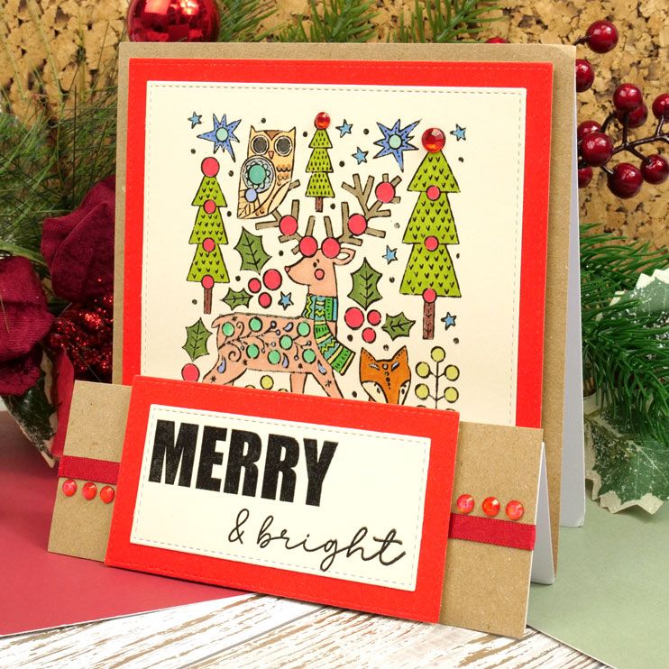 For the Love of Stamps - Christmas Overlay Sentiments