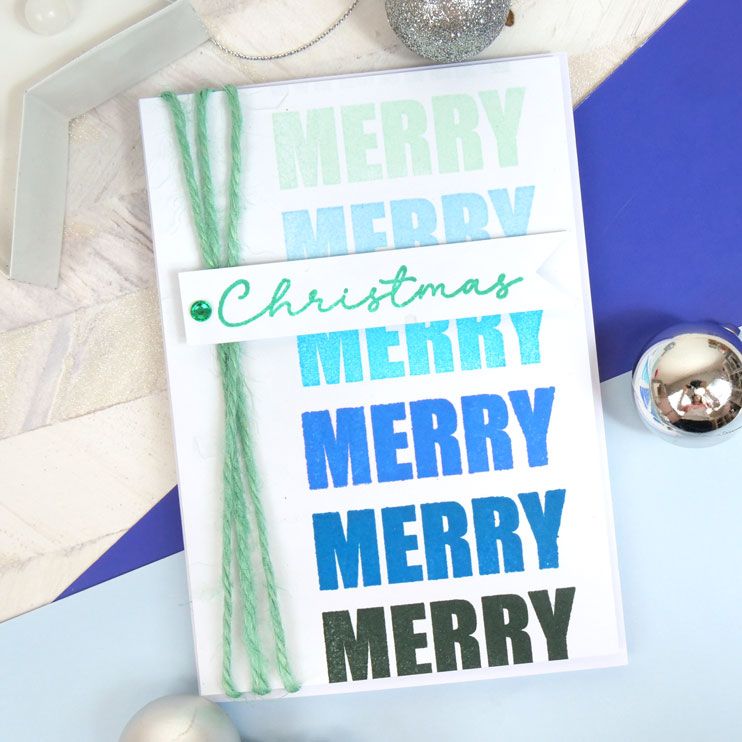 For the Love of Stamps - Christmas Overlay Sentiments