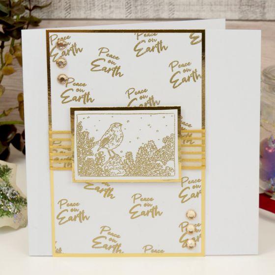 For The Love Of Stamps - Christmas Post A6 Stamp Set