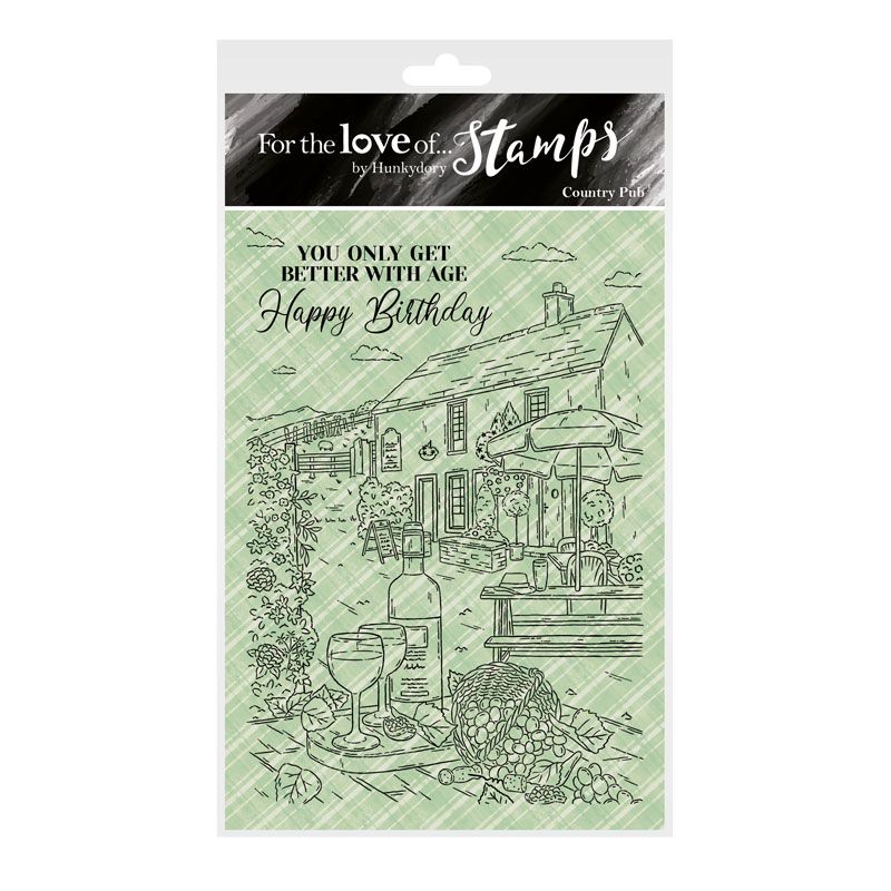 For The Love Of Stamps - Country Pub A6 Stamp Set