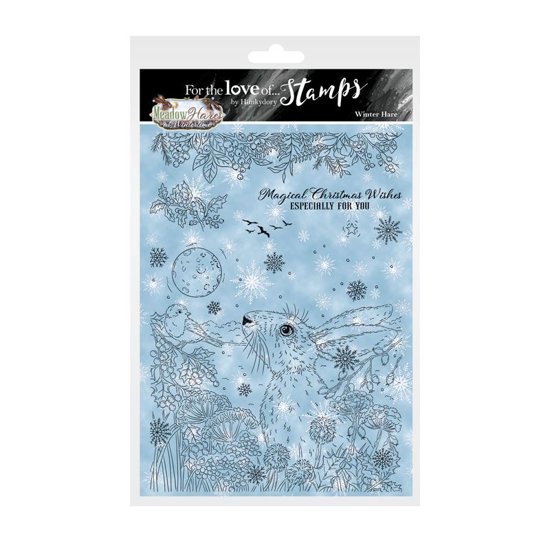 For The Love Of Stamps - Winter Hare A5 Stamp Set