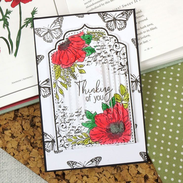 For The Love Of Stamps - Anemone Delights