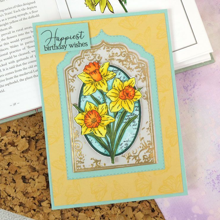 For The Love Of Stamps - Daffodil Joy