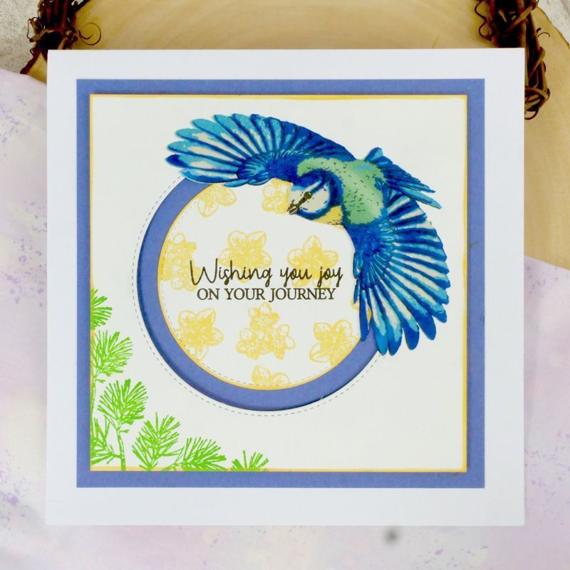 For The Love Of Stamps - Layering Blue Tit