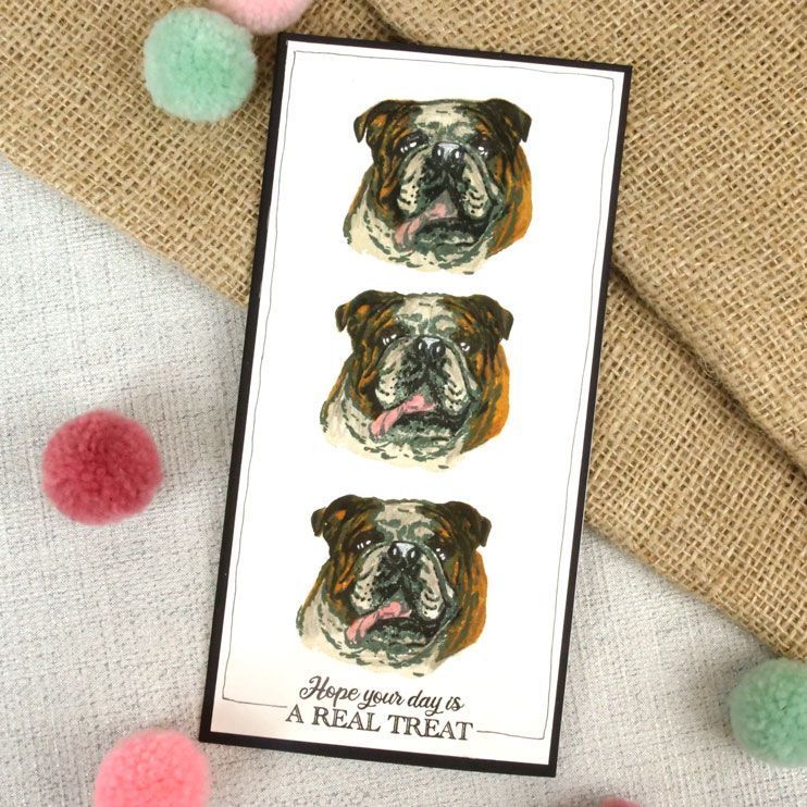 For The Love Of Stamps - Layering English Bulldog