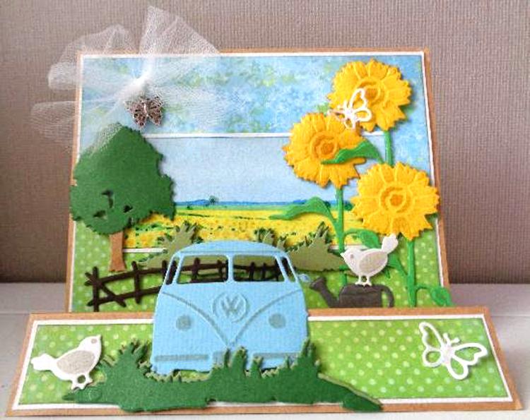 Marianne Design: Creatables Dies - Tiny's Sunflower