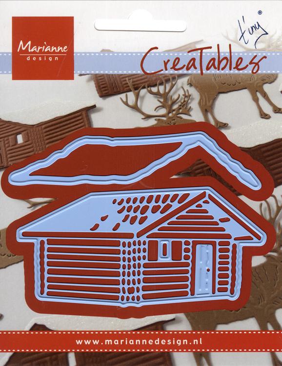 Marianne Design: Creatables Dies - Tiny's Log Cabin Die