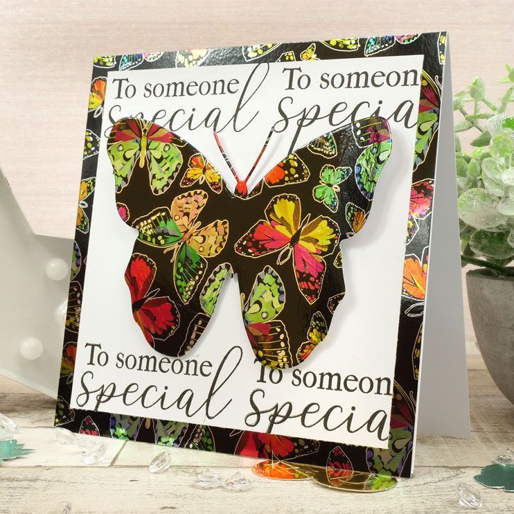 Mirri Card Specials - Rainbow Butterflies