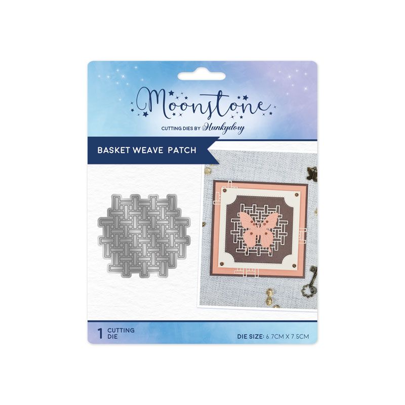 Moonstone Dies - Basket Weave Patch